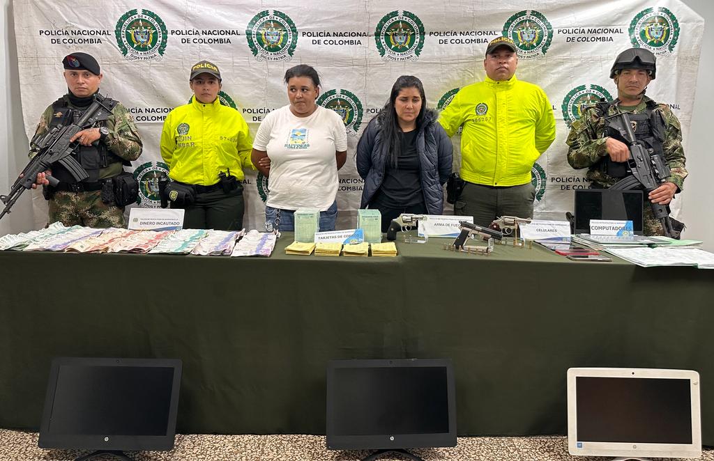 Tenían en su poder más de 50 millones de pesos en efectivo