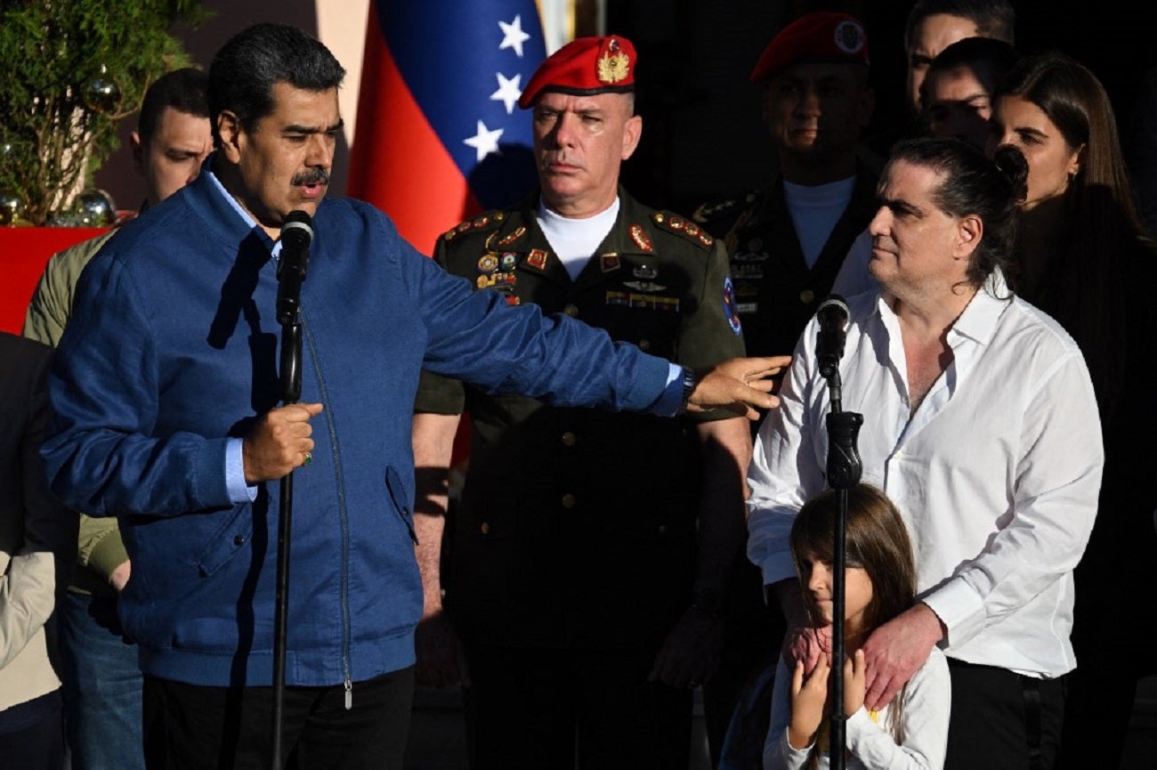 Nicolás Maduro recibe en Caracas a Álex Saab, tras ser liberado en EE.UU.
