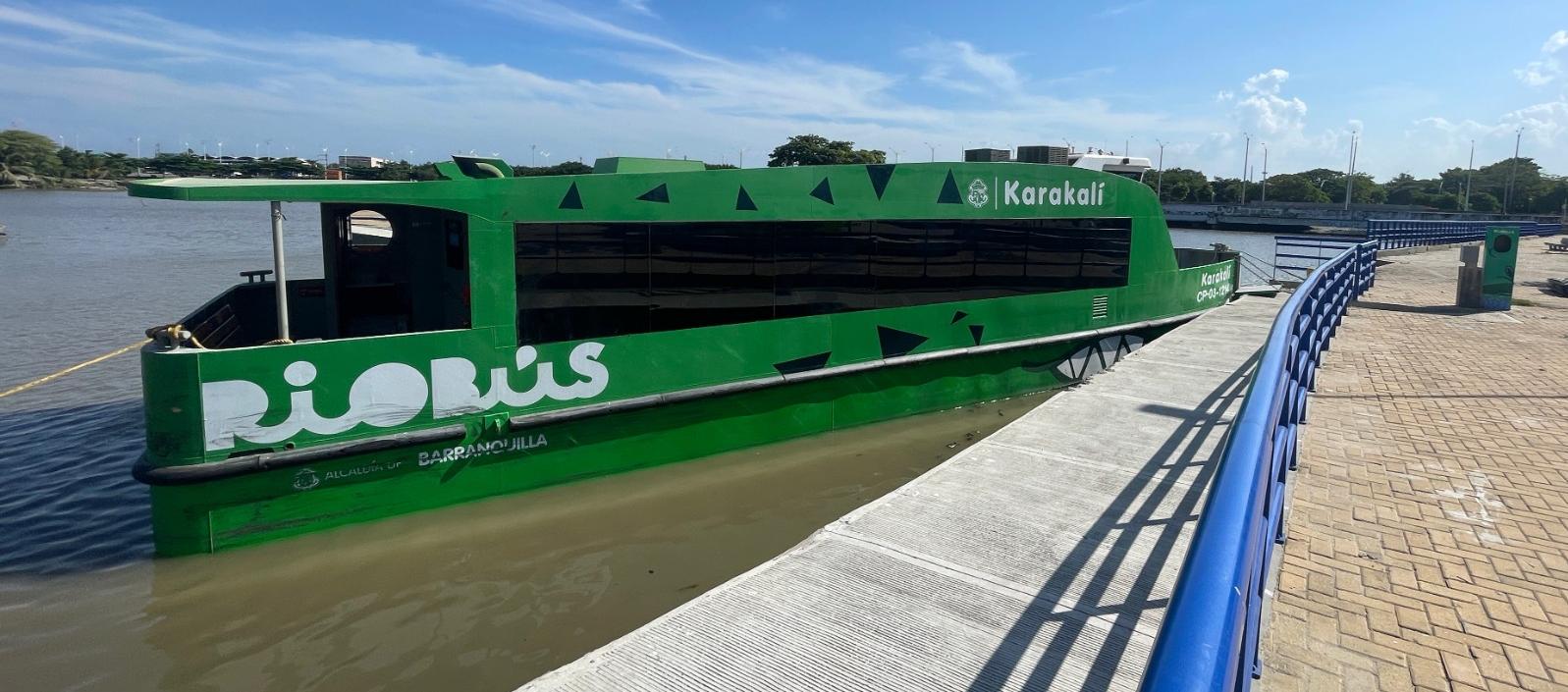 Ríobus Karakalí en Barranquilla