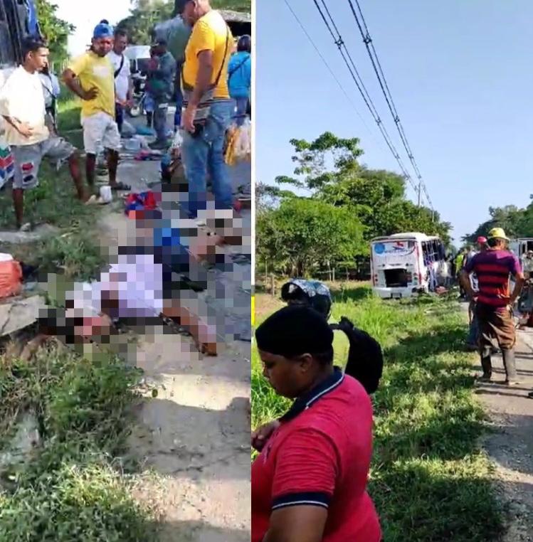 Accidente en Bolívar, municipio de Arjona.