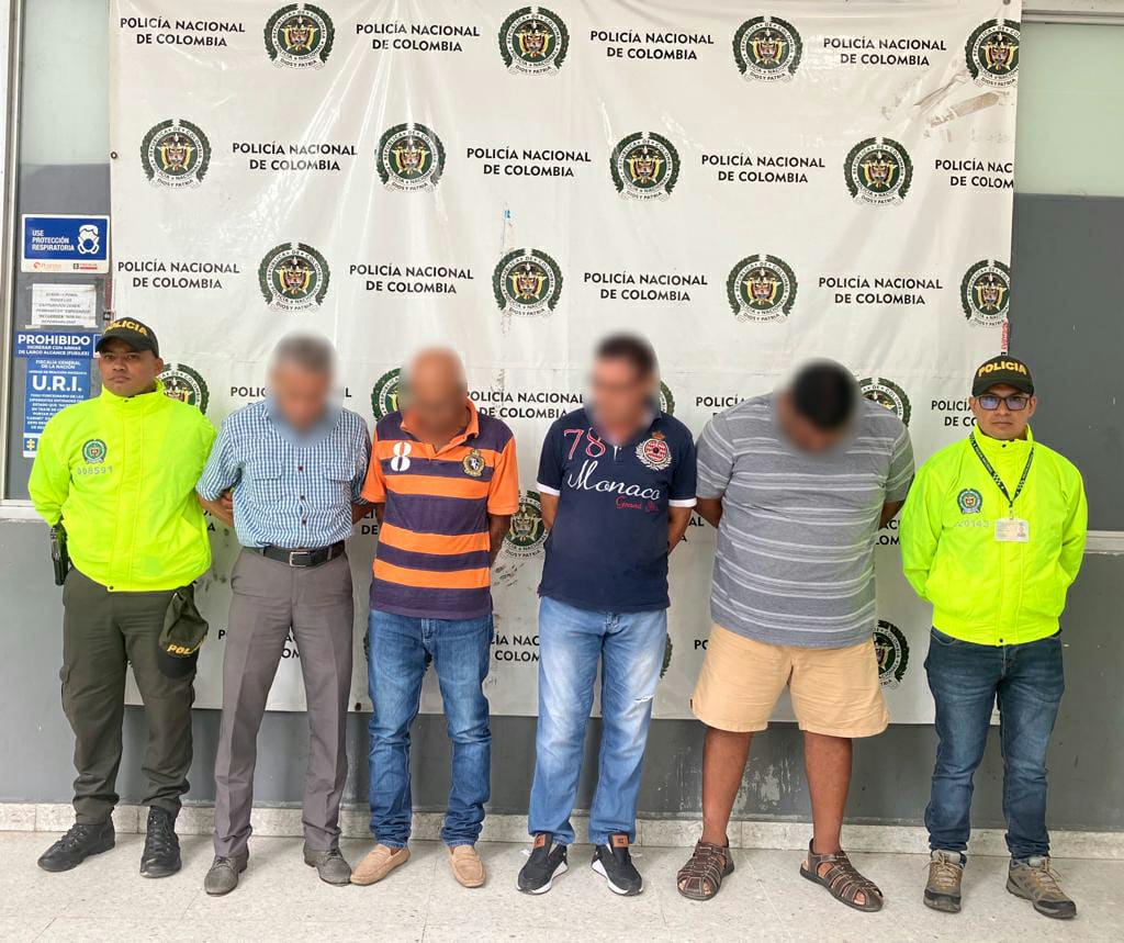 Capturados por tráfico de migrantes.