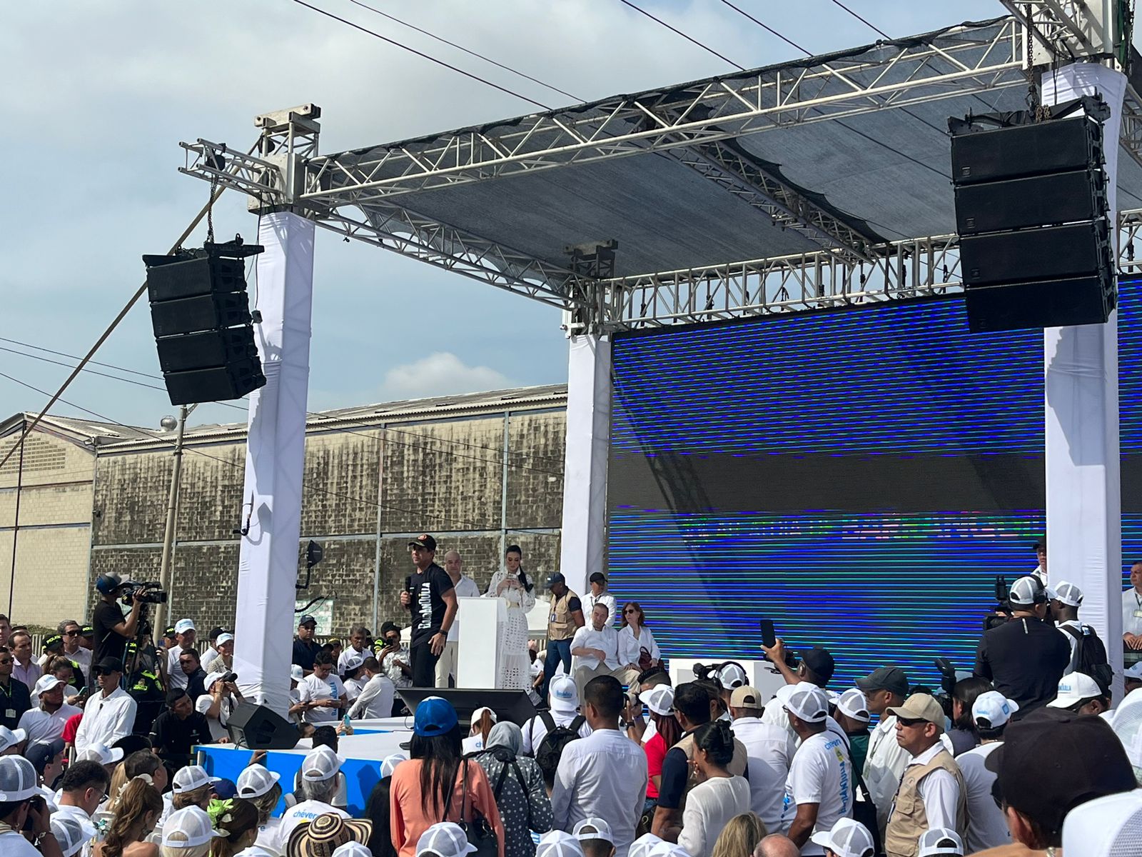 Posesión de Alejandro Char en Barranquilla.