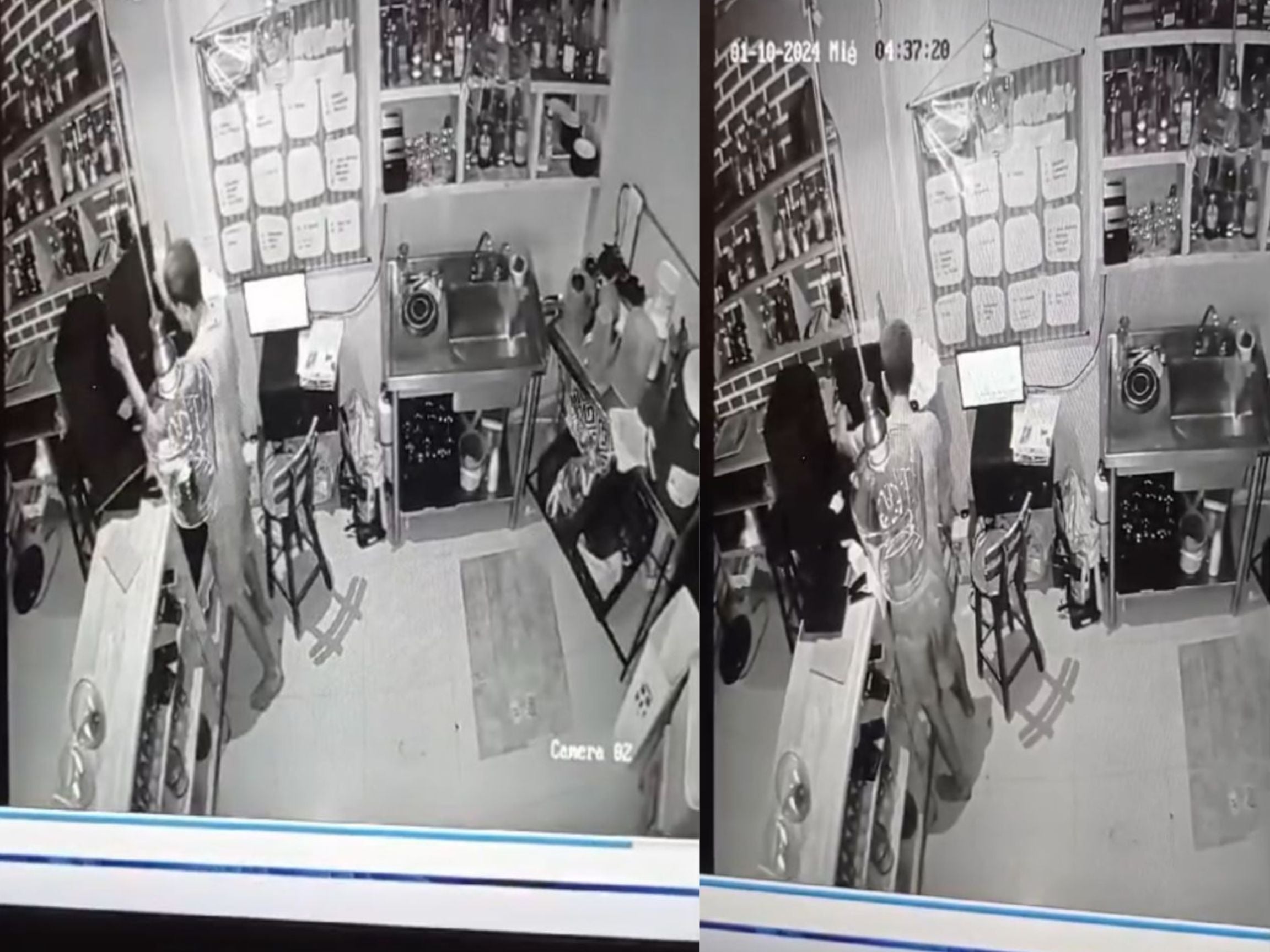 Robo de caja registradora en un restaurante de Bocagrande