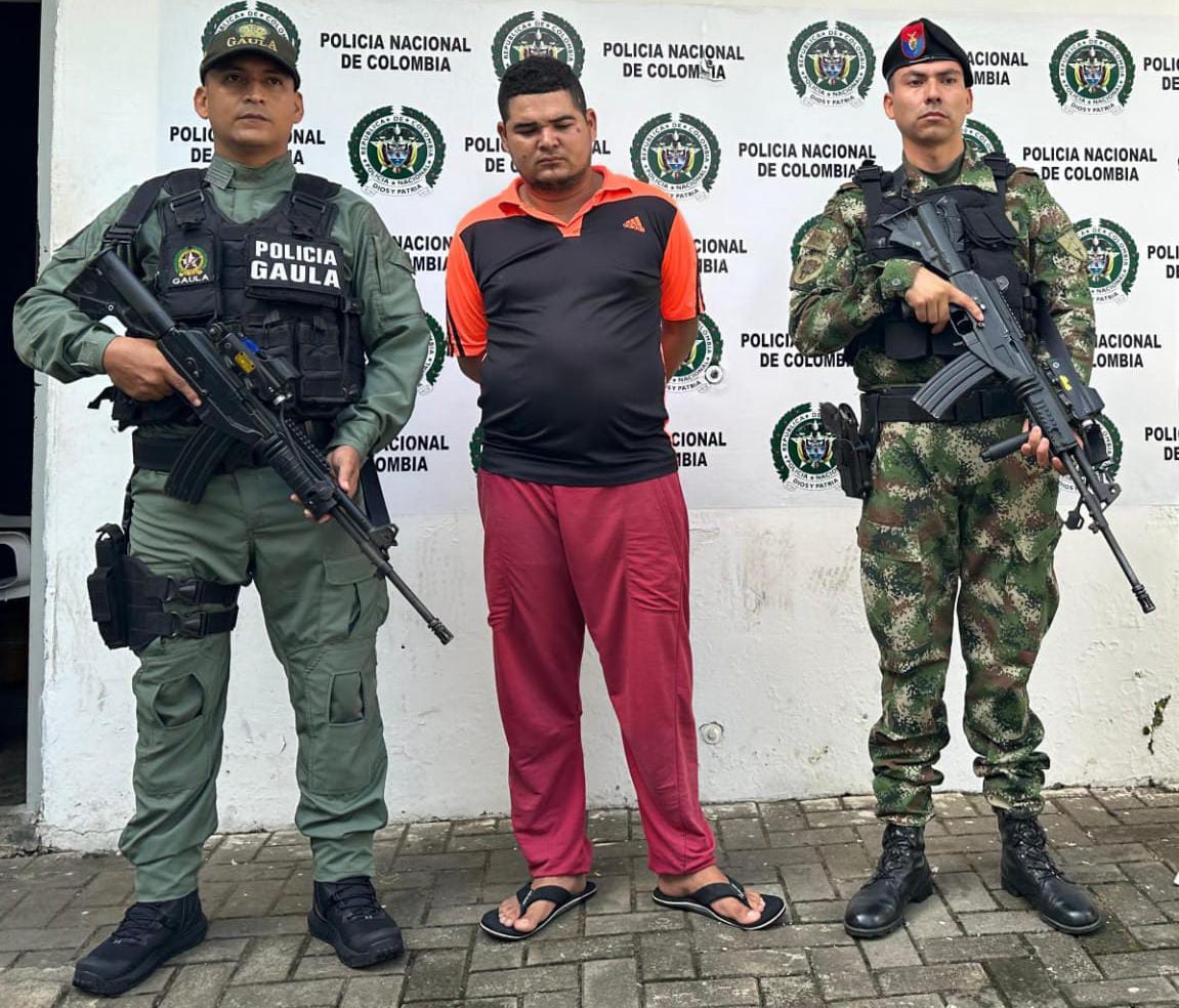 La captura fue en Montelíbano