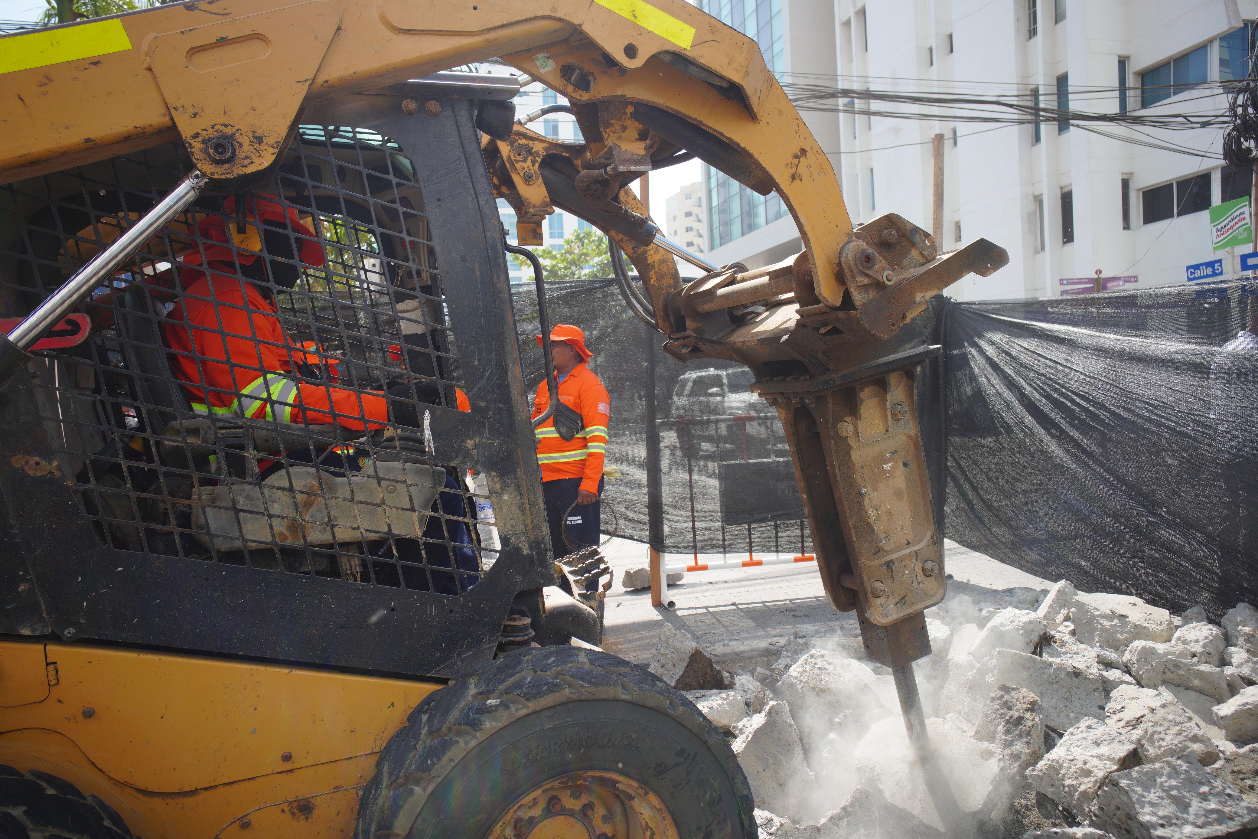 Inicia intervención de la malla vial en Bocagrande, Cartagena