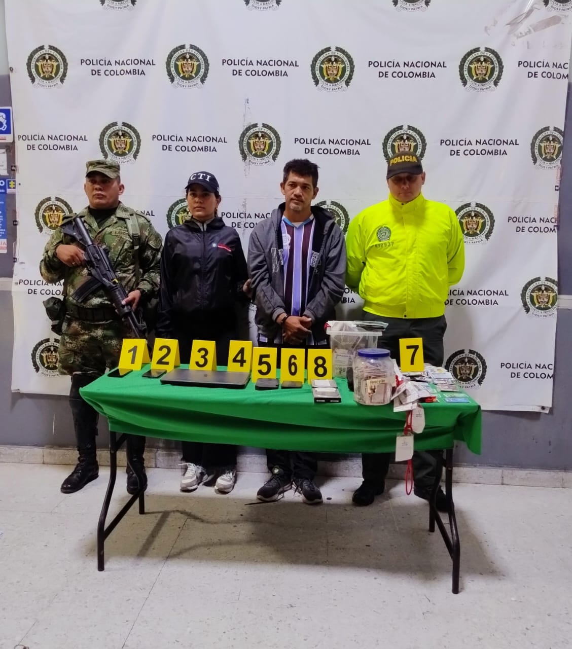 Jairo José Neira Samper, capturado.