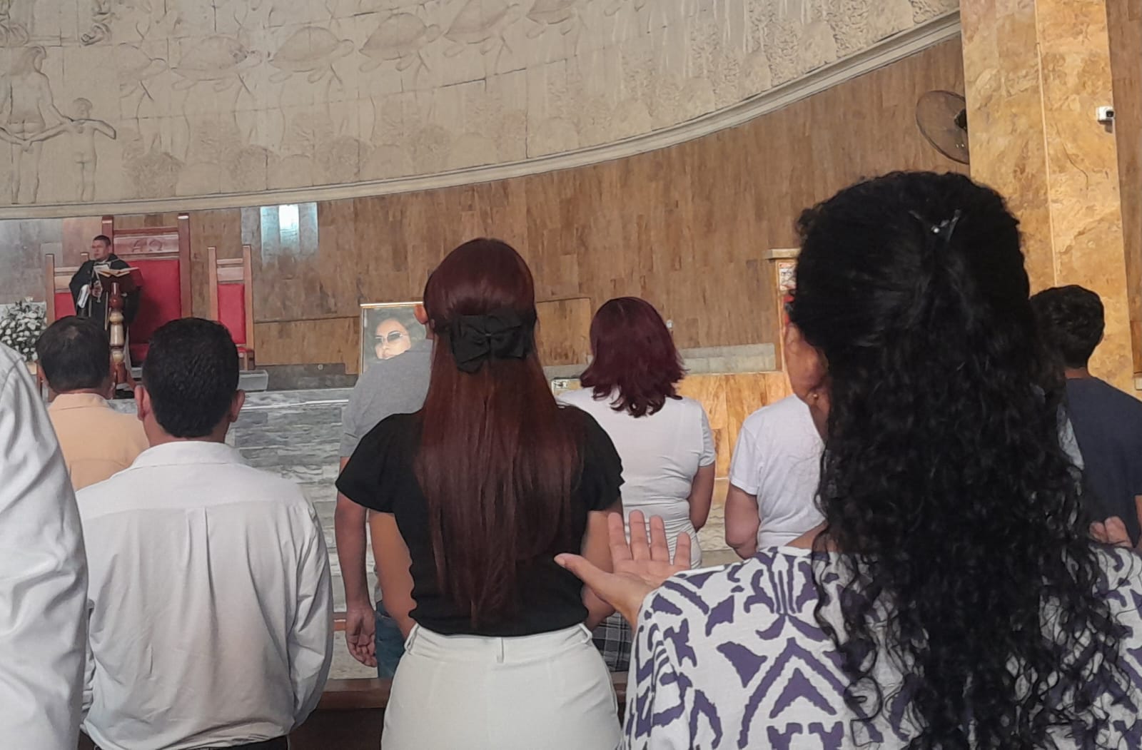 La misa fue en Barranquilla