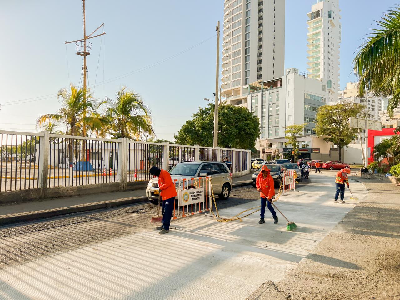 Huecos en Bocagrande