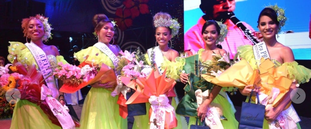 Durante el certamen Angie Hernández, también recibió el título de Reina de la Infantería de Marina y reina de los Mototaxistas