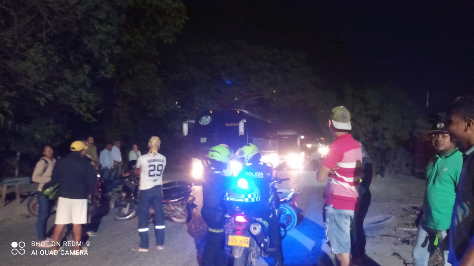 Protesta en Membrillal