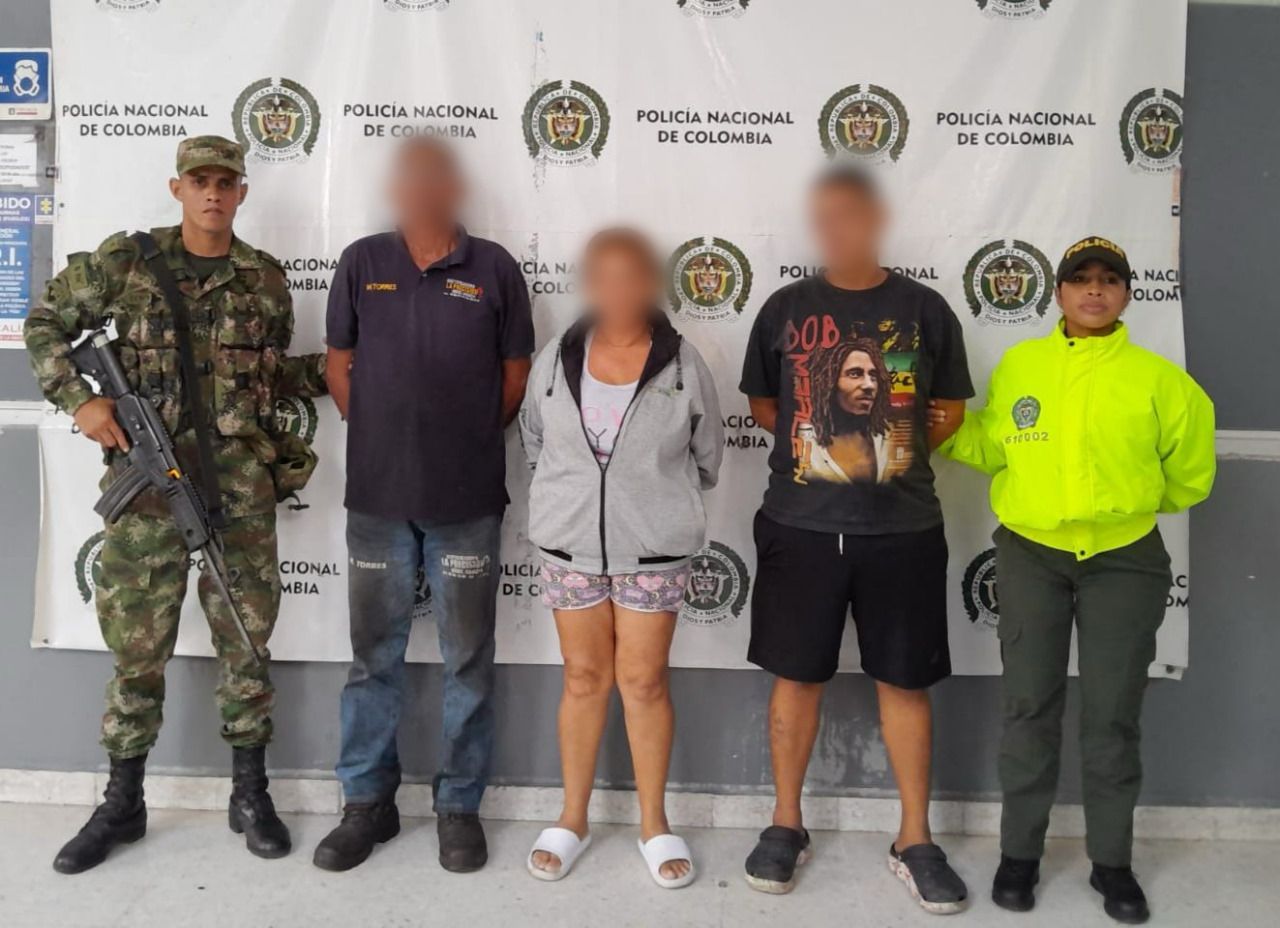 Las capturas fueron realizadas en el centro y sur de Barranquilla