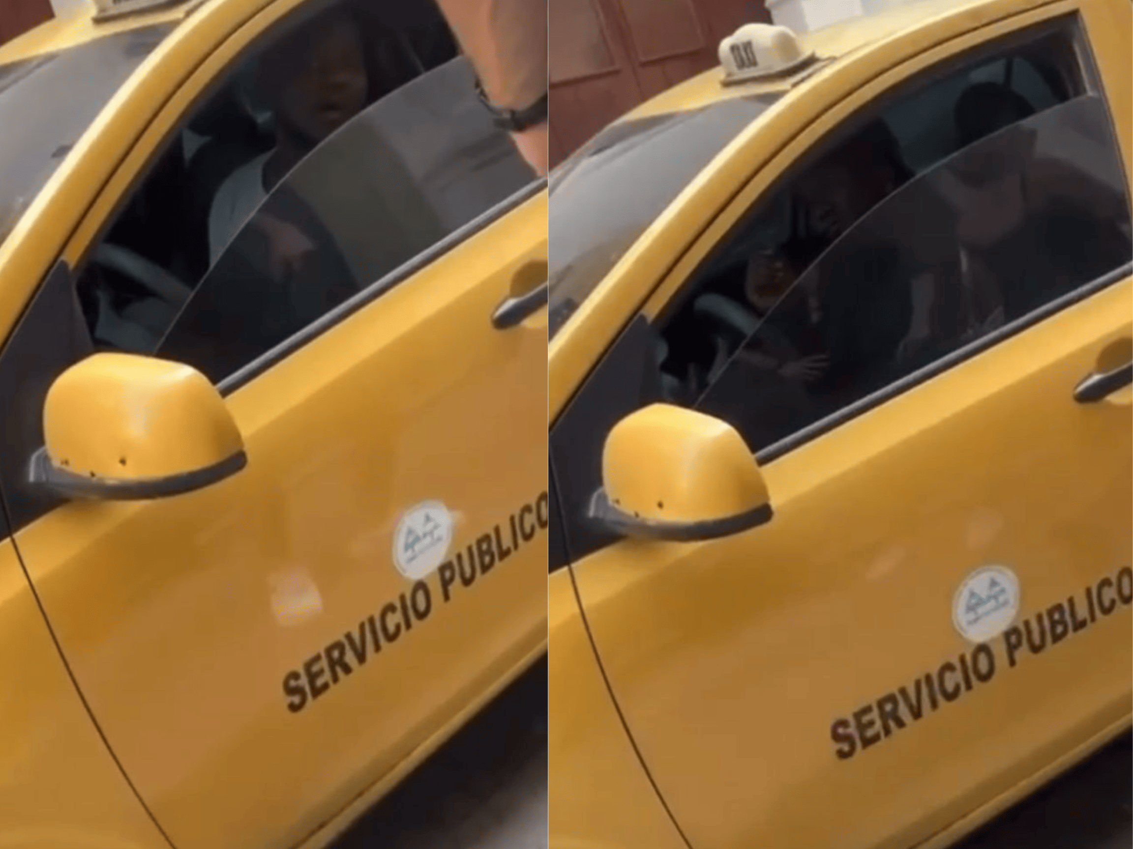 cobro excesivo de tarifa de taxi a pasajeros en Getsemaní