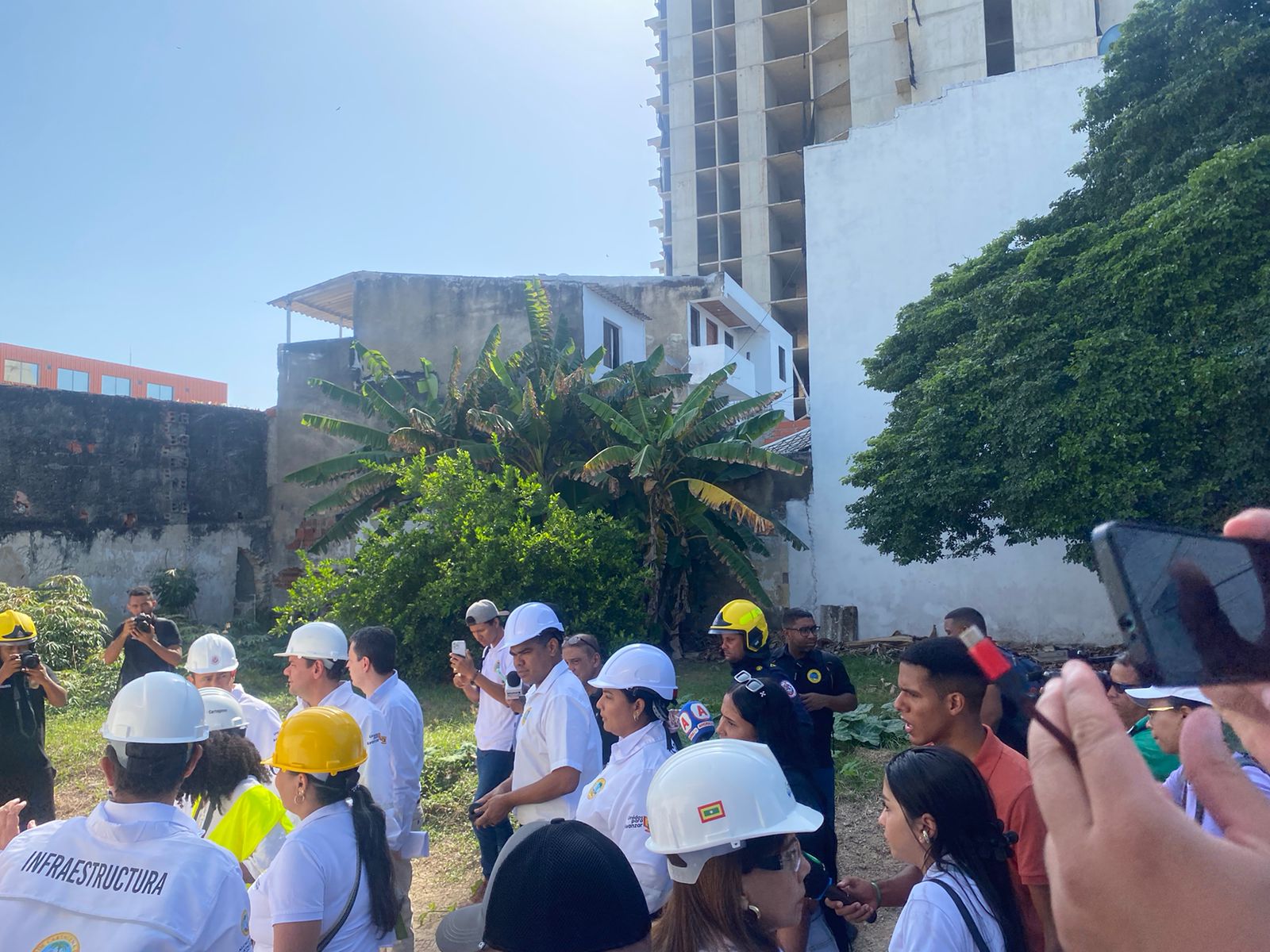 Inicio de obras demolición de Aquarela en Cartagena