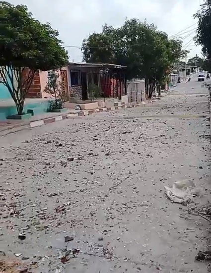 Barrio Los Rosales, suroccidente de Barranquilla.