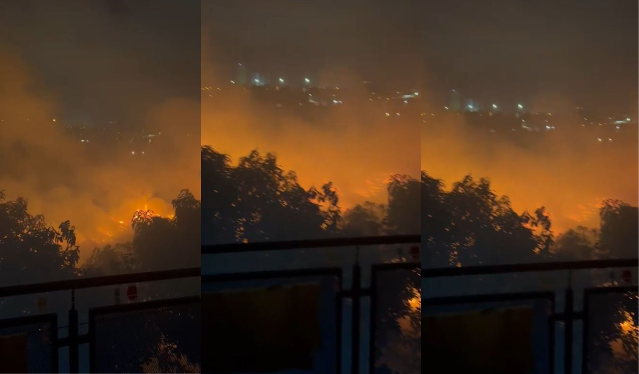 Incendio en Cartagena