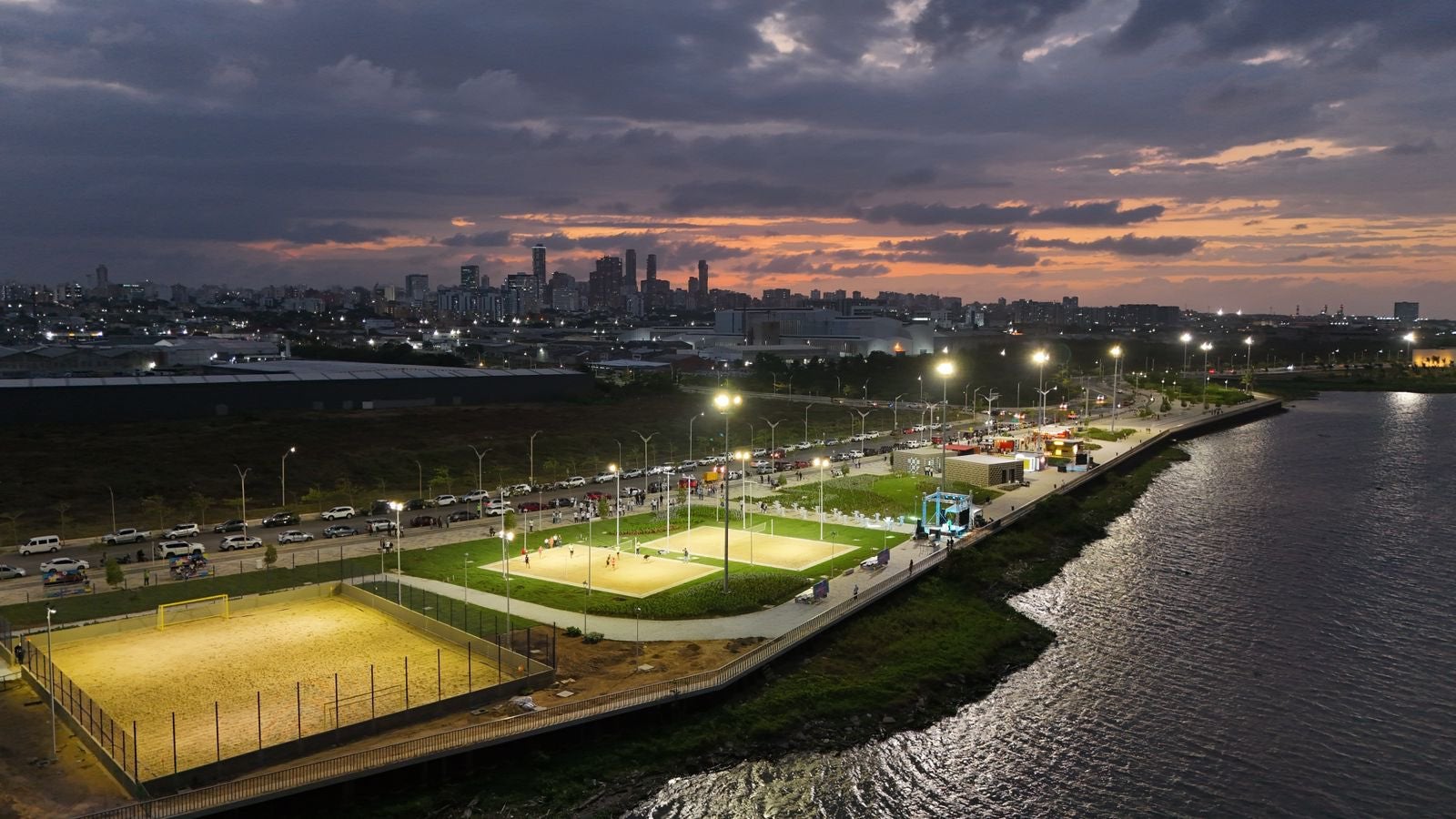 Esta es la tercer fase del Gran Malecón del Río.