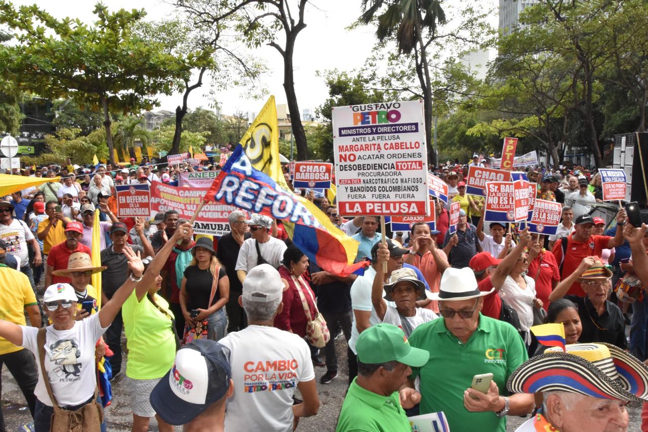 protestas en Barranquilla