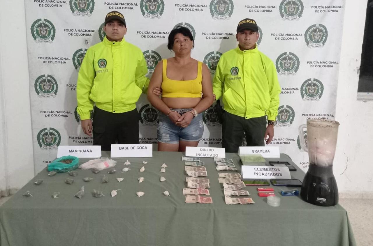 ¡Cayó ‘La Reina del Sur’! Mayor expendedora de drogas en Bolívar