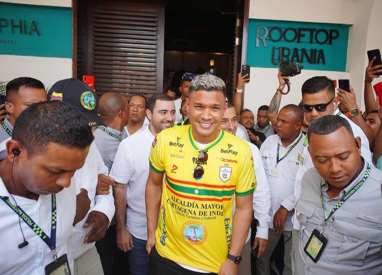 Teo Gutierrez en el Real Cartagena