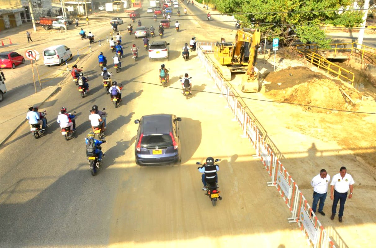 El carril está habilitado en la zona de Ceballos.
