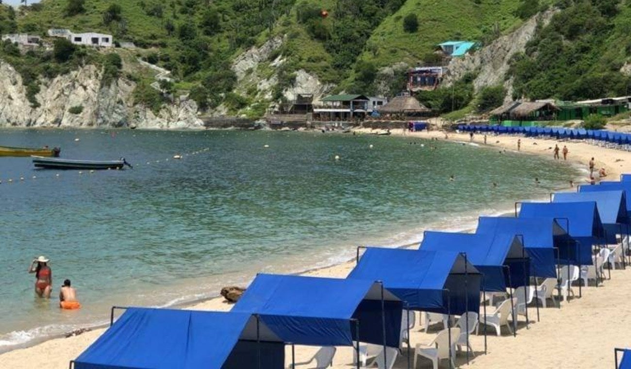 Playa Blanca, Santa Marta.