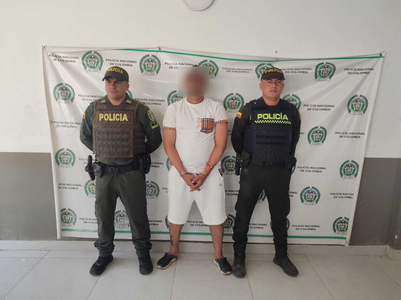 La captura fue en San Bernardo del Viento