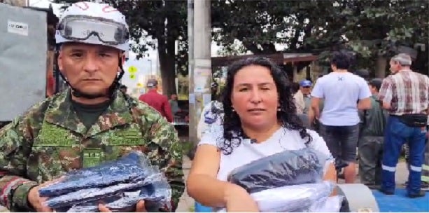 Colchonetas, cobijas, pijamas, utencilios de cocina, tejas, algunas de las ayudas