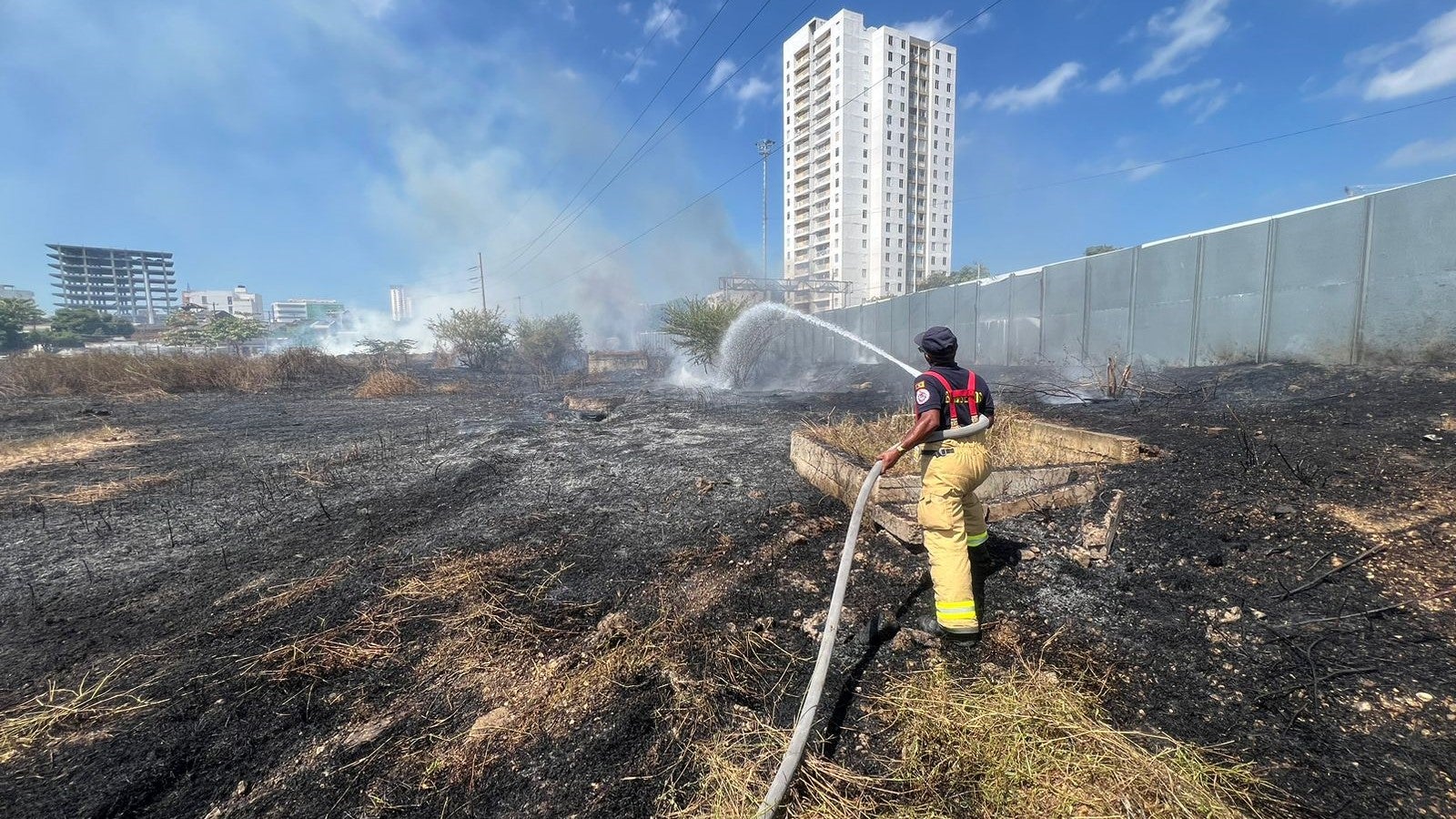 Bomberos en Cartagena