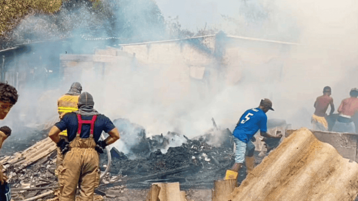 Incendio en Nelson Mandela - Cartagena