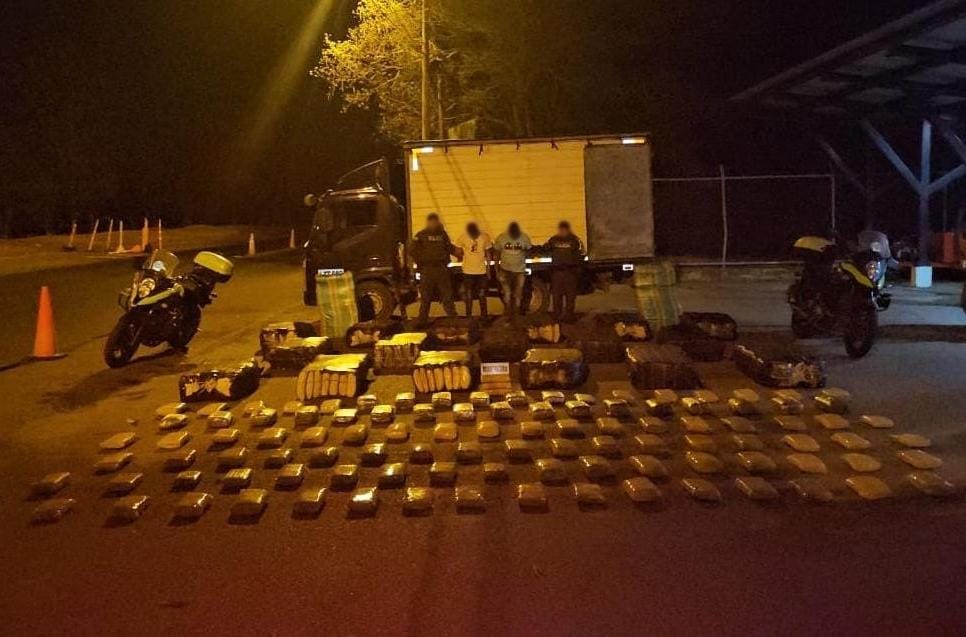 El operativo se cumplió en la vía a Planeta Rica