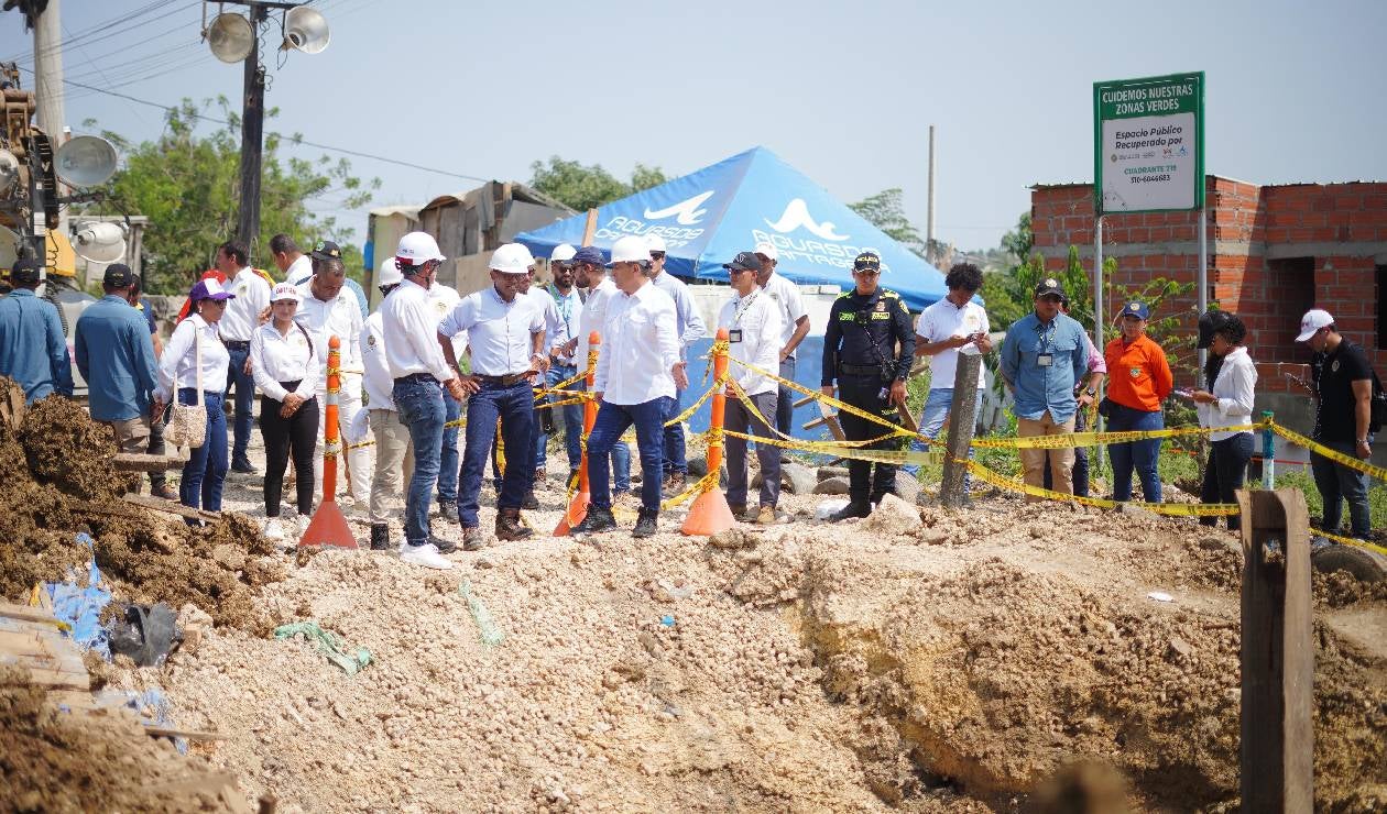 Trabajos de Aguas de Cartagena