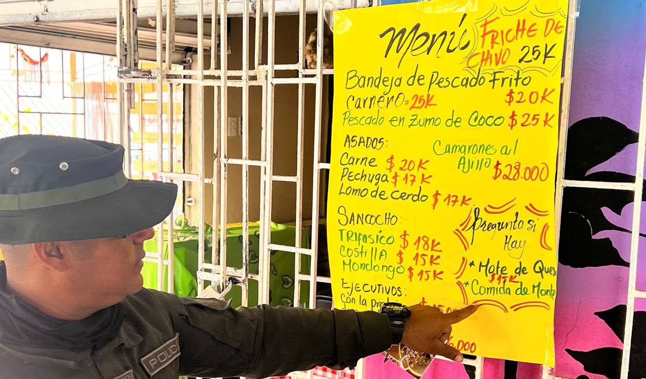 Operativo de la Policía Ambiental.