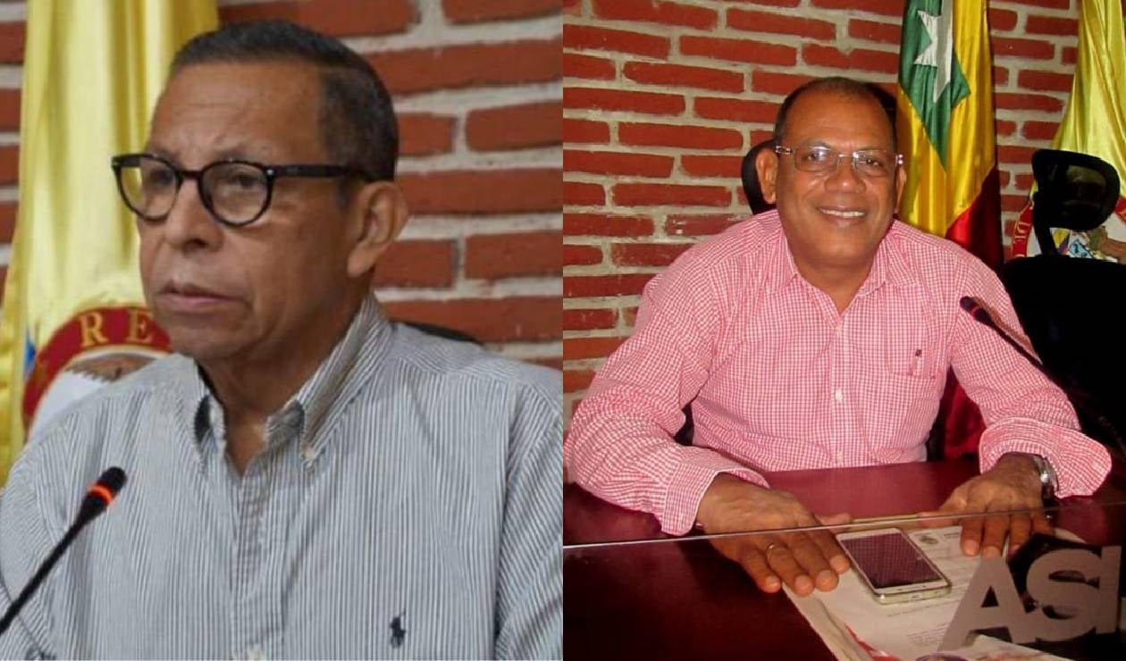 César Pion González y Américo Mendoza ex concejales