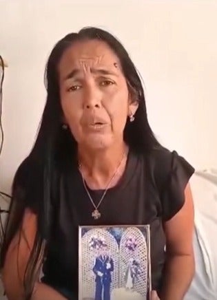 madre de joven desaparecido
