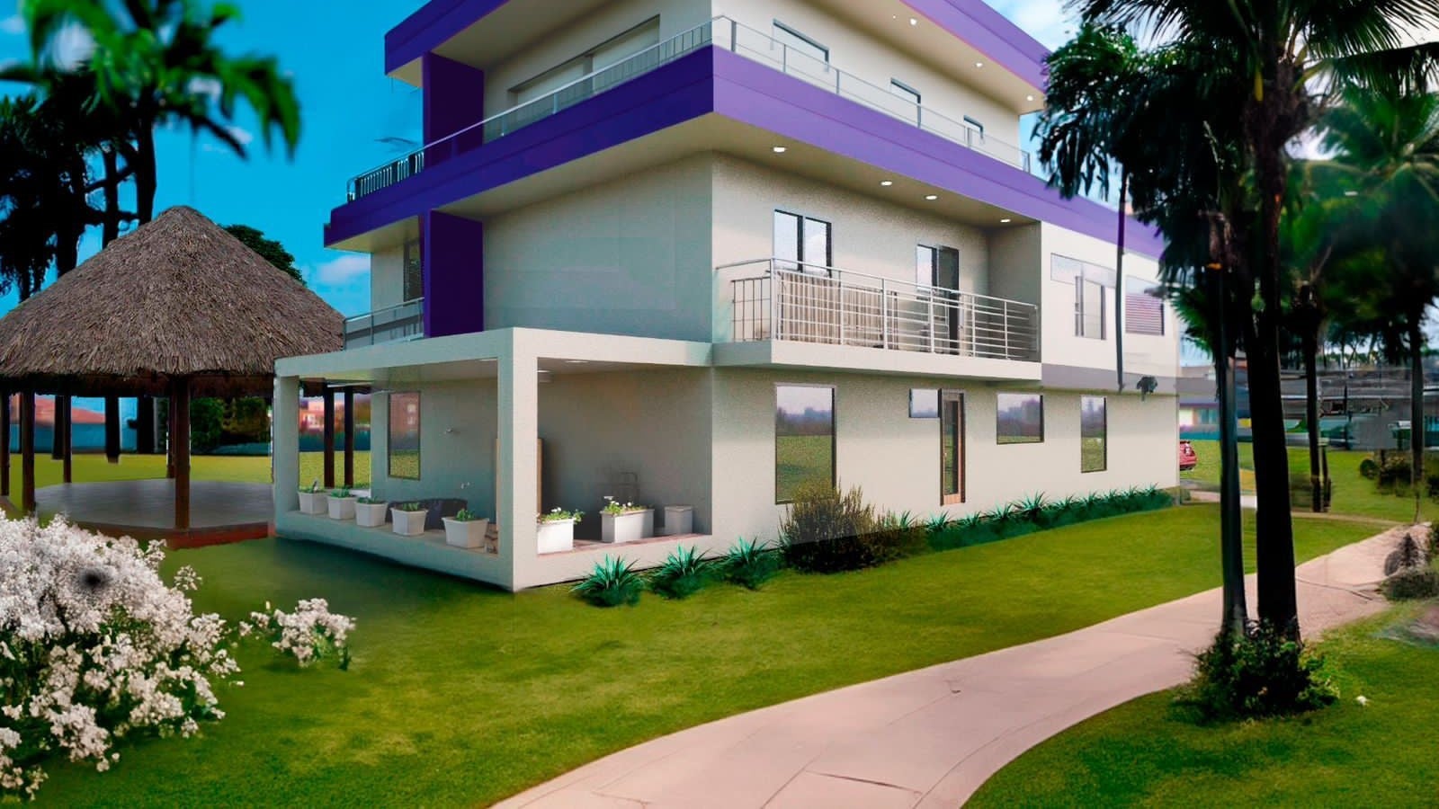 Casa Violeta en Cartagena.