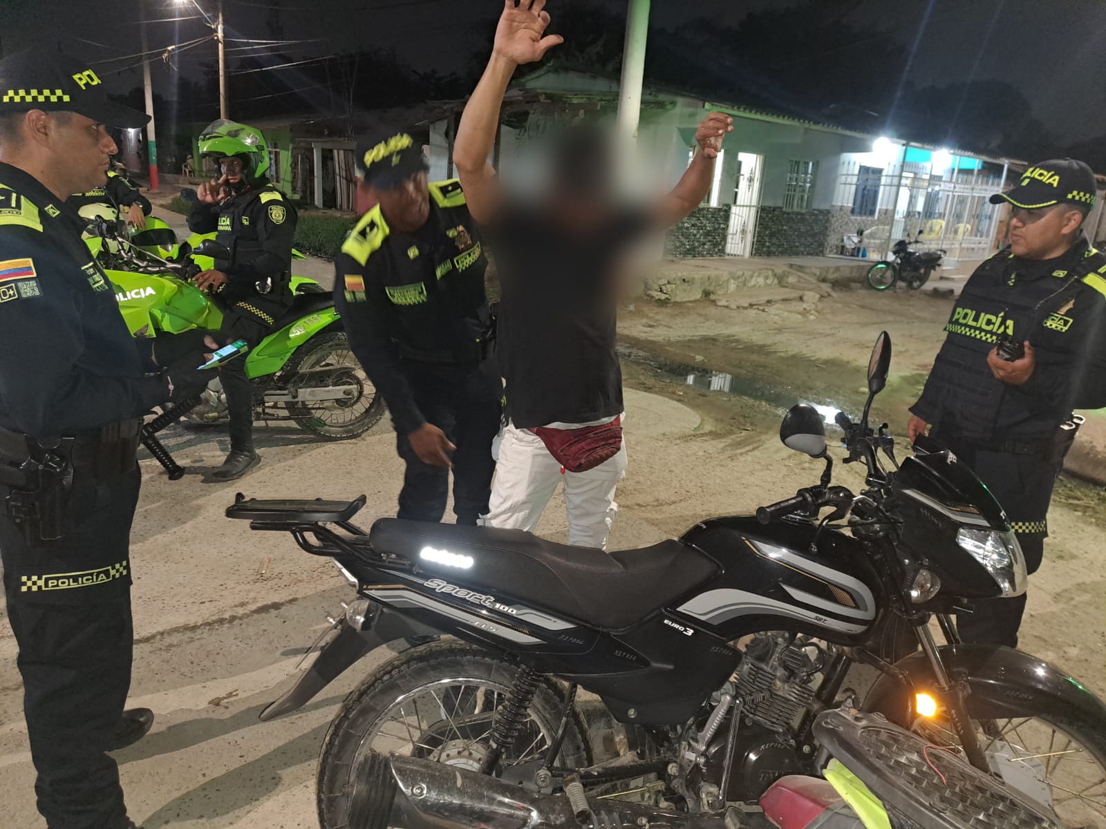 Cinco capturados en las últimas 24 horas en Cartagena