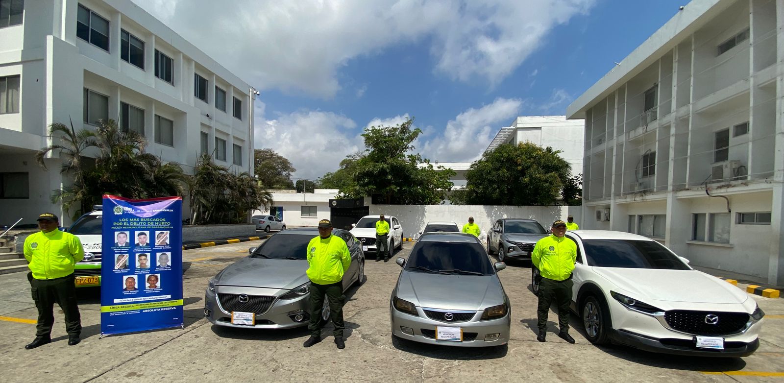 Las diligencias de allanamiento se realizaron en barrios de Soledad y Barranquilla