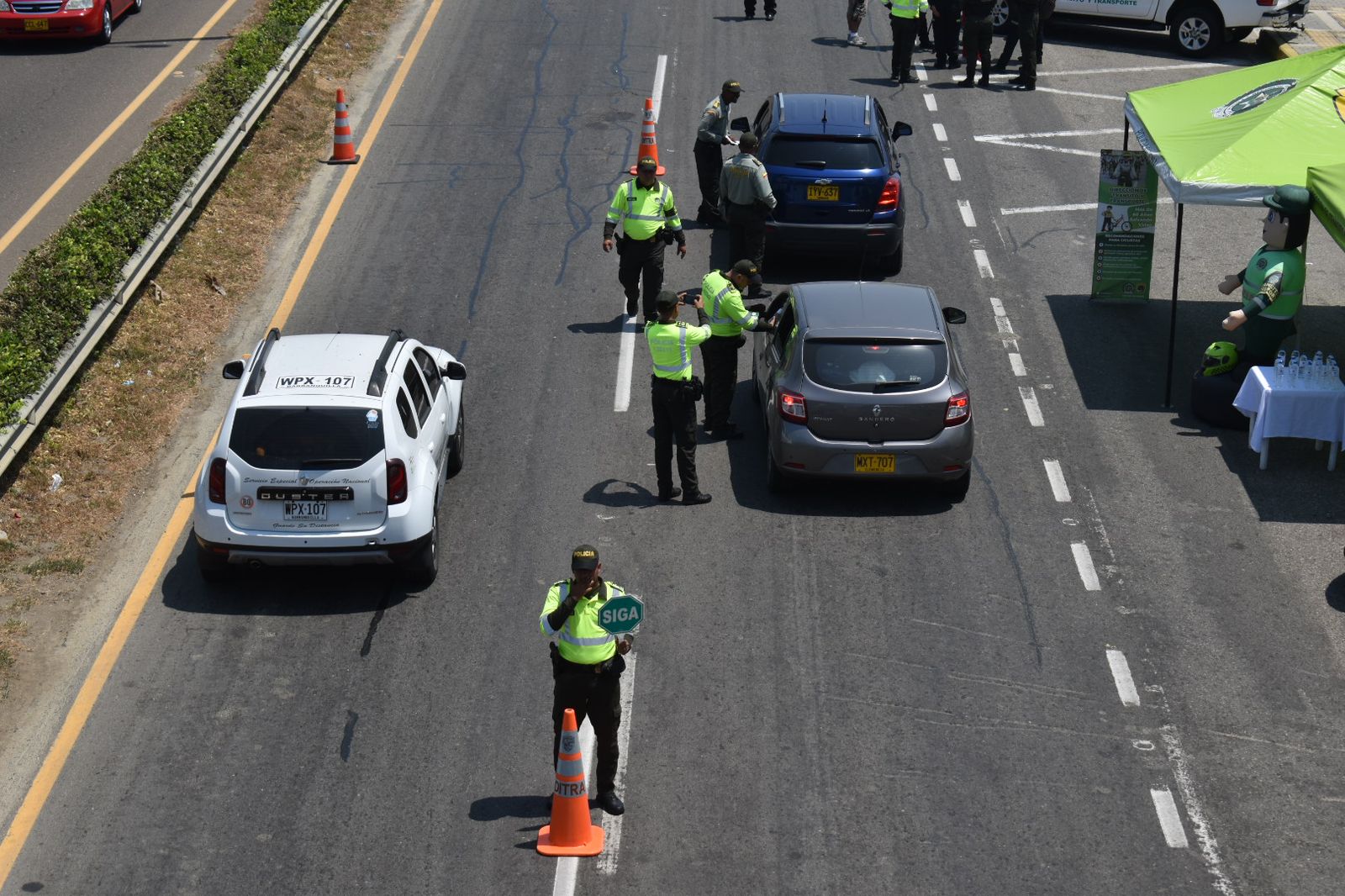 Más de 100 mil vehículos se movilizaron durante esta Semana Santa en Cartagena