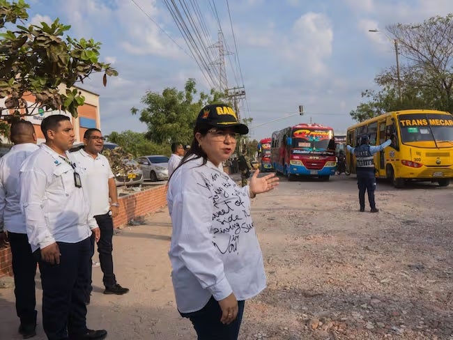 Alcira Sandoval, alcaldesa de Soledad.