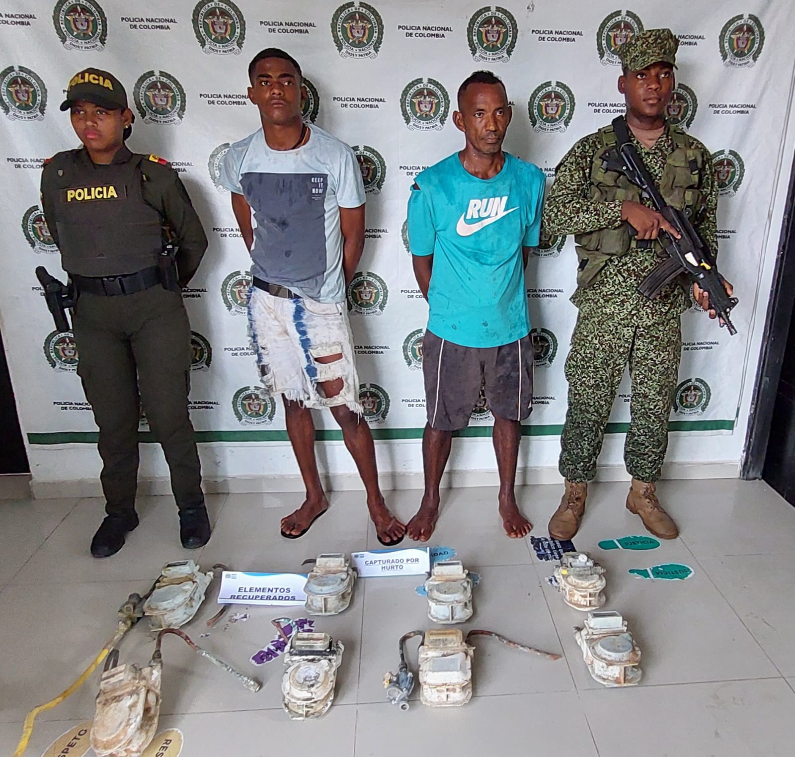 Robaron contadores en Bolívar