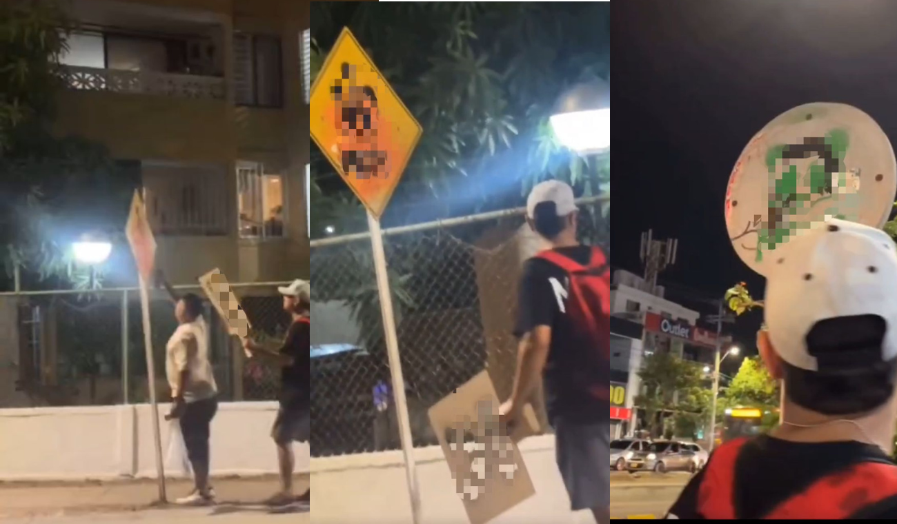 Vandalismo en Cartagena