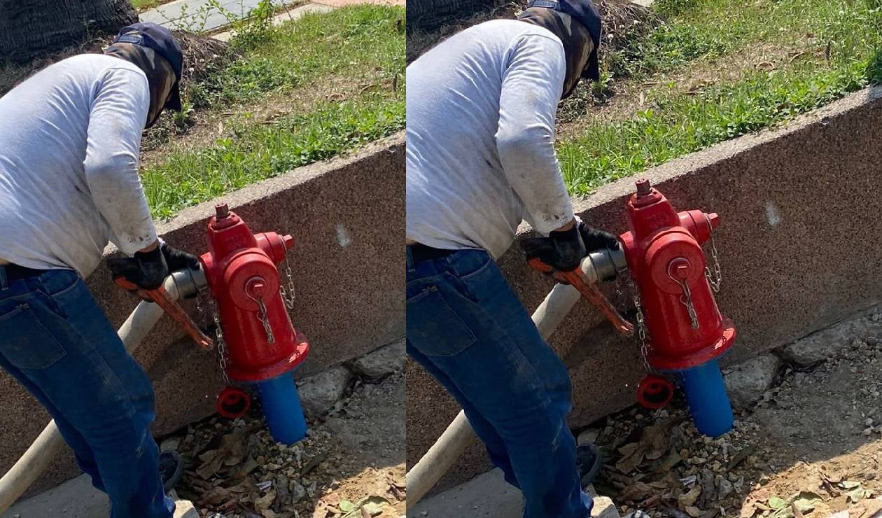 Hurto de agua en Cartagena