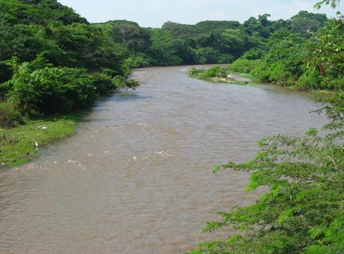 Desembocadura del río Ranchería, en Riohacha