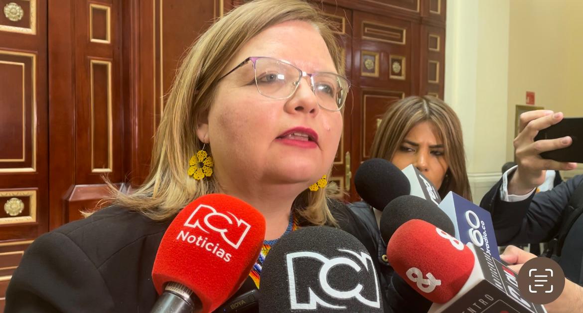 Astrid Cáceres, directora del ICBF