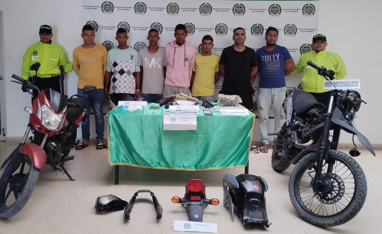 Uno de los capturados es alias Bladi quien presenta 15 anotaciones