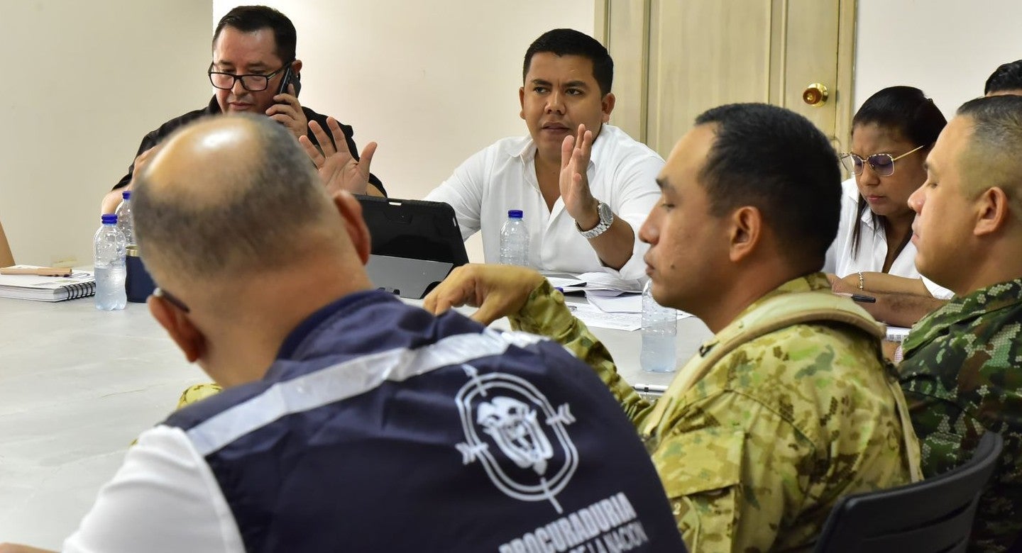 Consejo de seguridad en Valledupar.