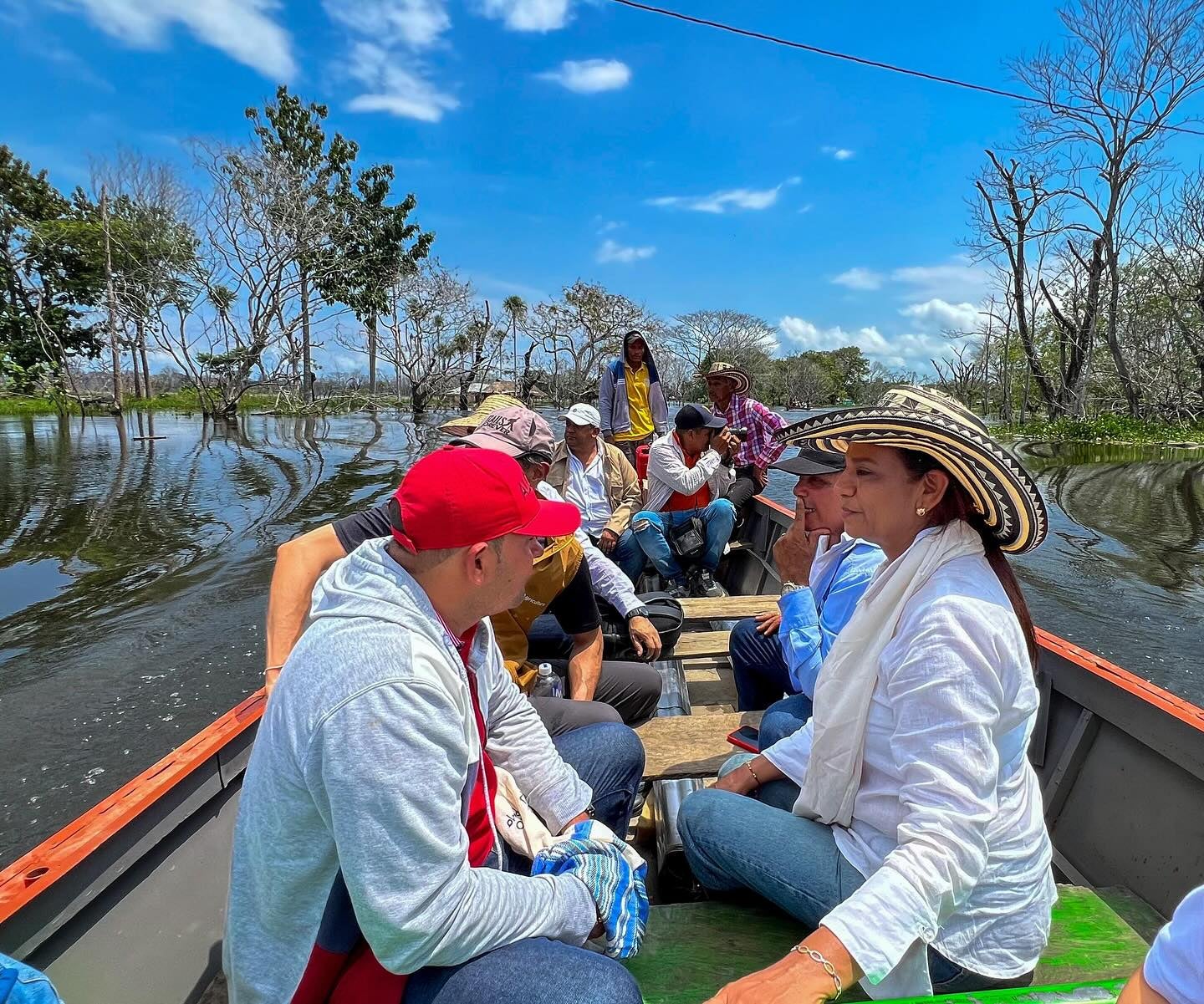 La situación de inundaciòn afecta a 11 municipios de 4 departamento