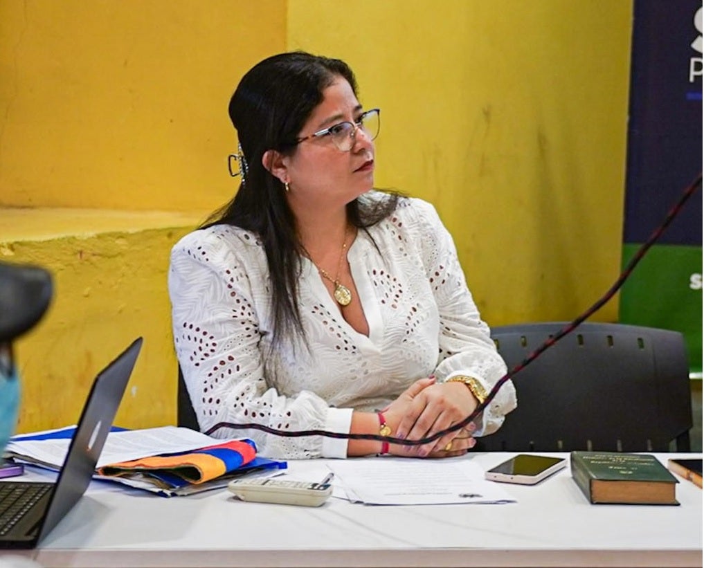Alcira Sandoval, alcaldesa de Soledad, Atlántico.