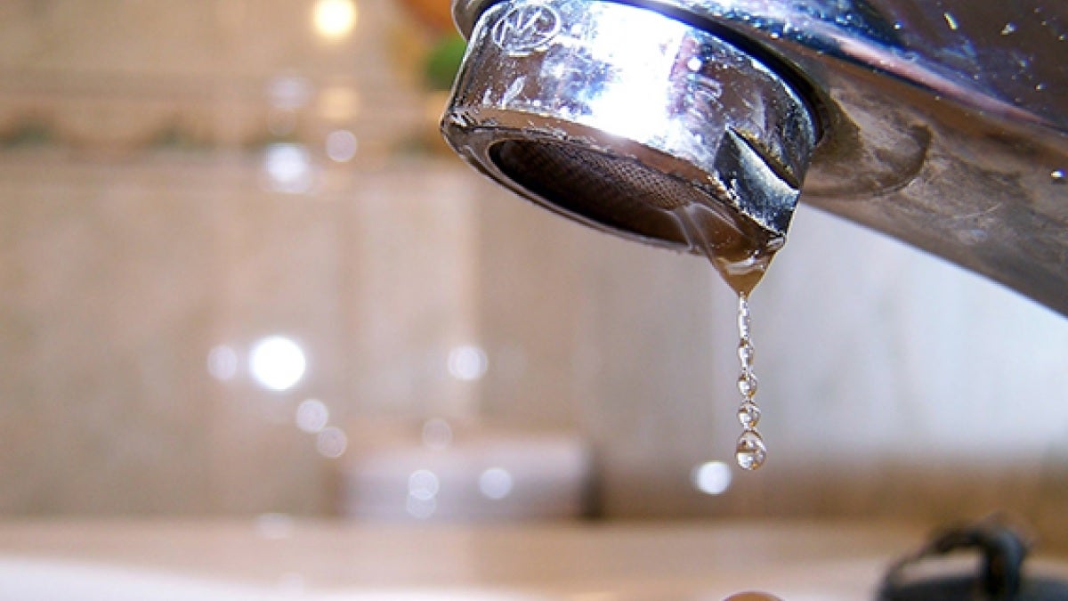 Corte en el servicio de agua.