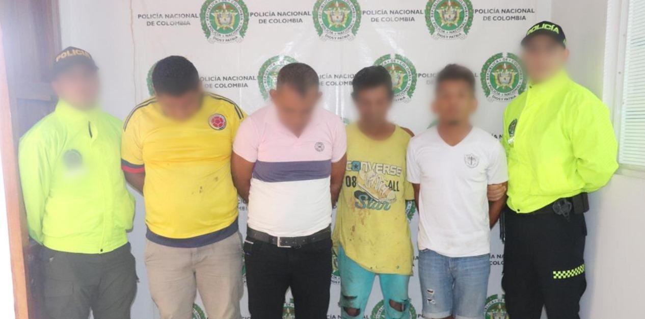 El operativo fue adelantado por la Policía